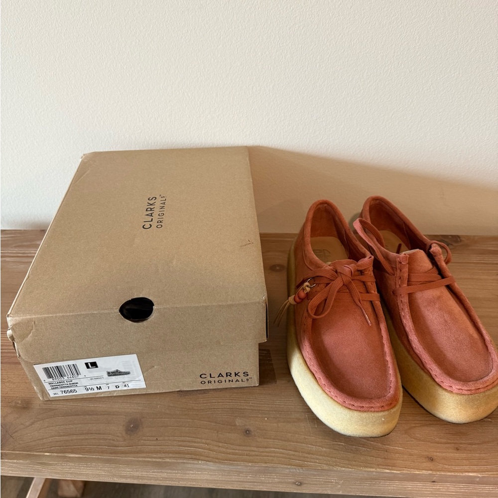 WALLABEE CUP TERRACOTTA SUEDE - Picture 3 of 4